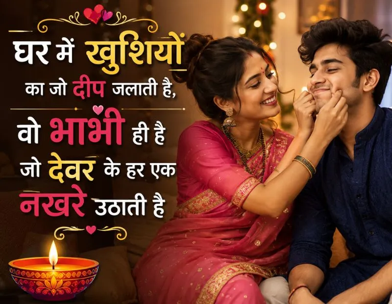 Best Devar Bhabhi shayari In Hindi image