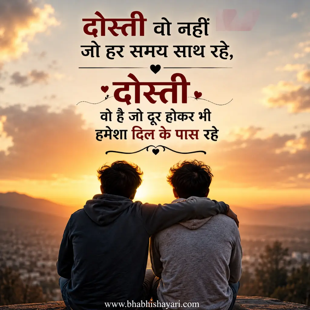 New Best friend dosti shayari In Hindi images