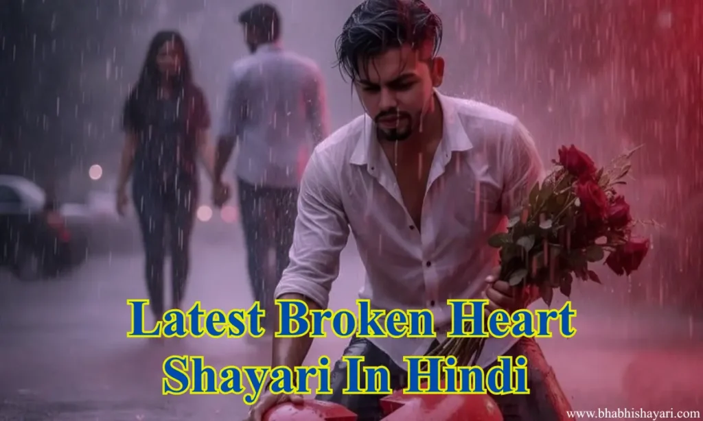 Latest Broken Heart sad Shayari In Hindi