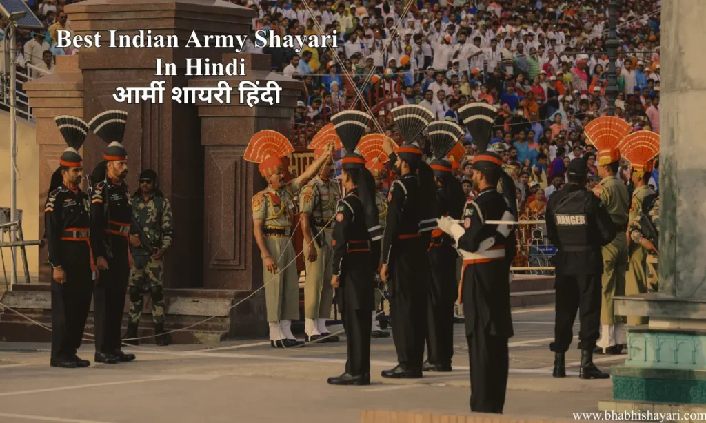 Best Indian army Shayari In hindi images